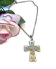 Serenity Prayer Cross Necklace
