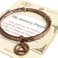 Serenity Prayer Stretch AA Bracelet