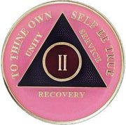 AA Medallion Pink/Purple Coin