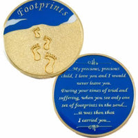 Footprints Medallion